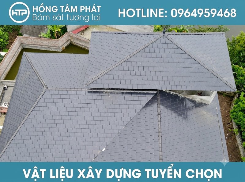 Quy trình thi công ngói vuông đẹp nhanh chóng, đảm bảo tiêu chuẩn kỹ thuật khắt khe.