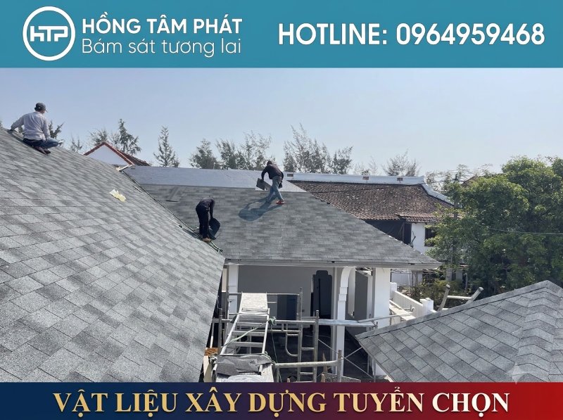 Báo giá thi công mái ngói hiện đại trọn gói với chi phí hợp lý, cạnh tranh nhất.