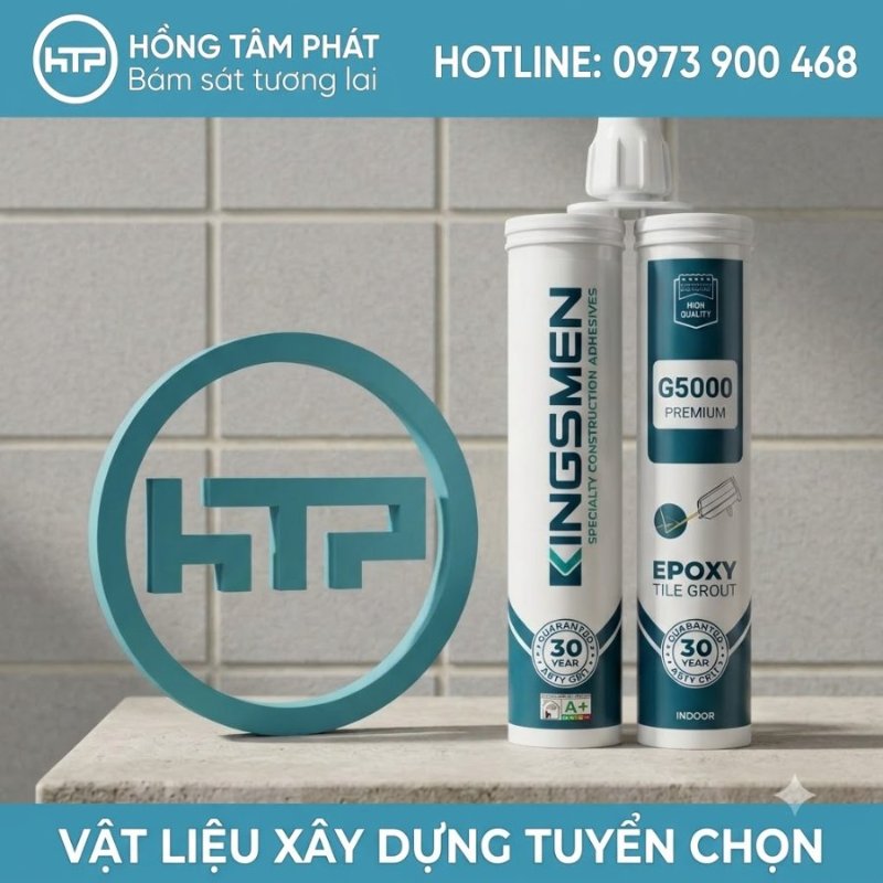 Thi công nhanh chóng cùng keo chà ron epoxy chuyên dụng hiện nay.