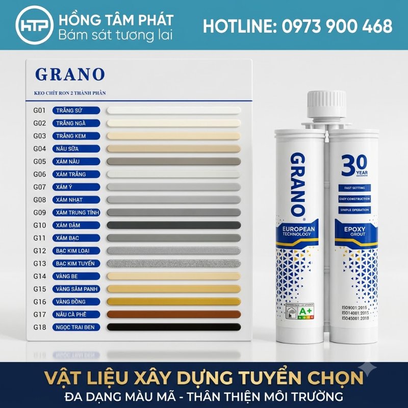 Tìm mua sản phẩm tại Cửa Hàng Keo Epoxy 2 Thành Phần Grano uy tín.