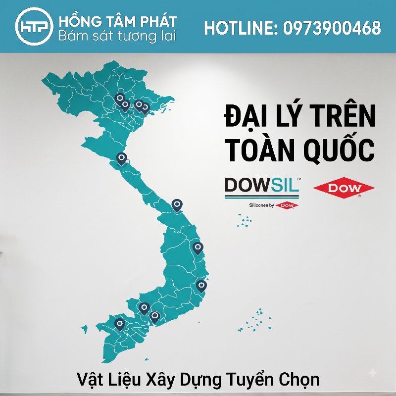 Gọi 0938300468 đặt mua keo dán Dowsil với mức giá ưu đãi nhất tại xưởng.