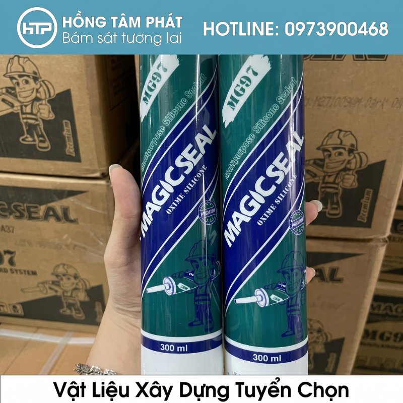 Đại Lý Keo Silicone Magicseal luôn có sẵn hàng giao nhanh cho các nhà thầu.