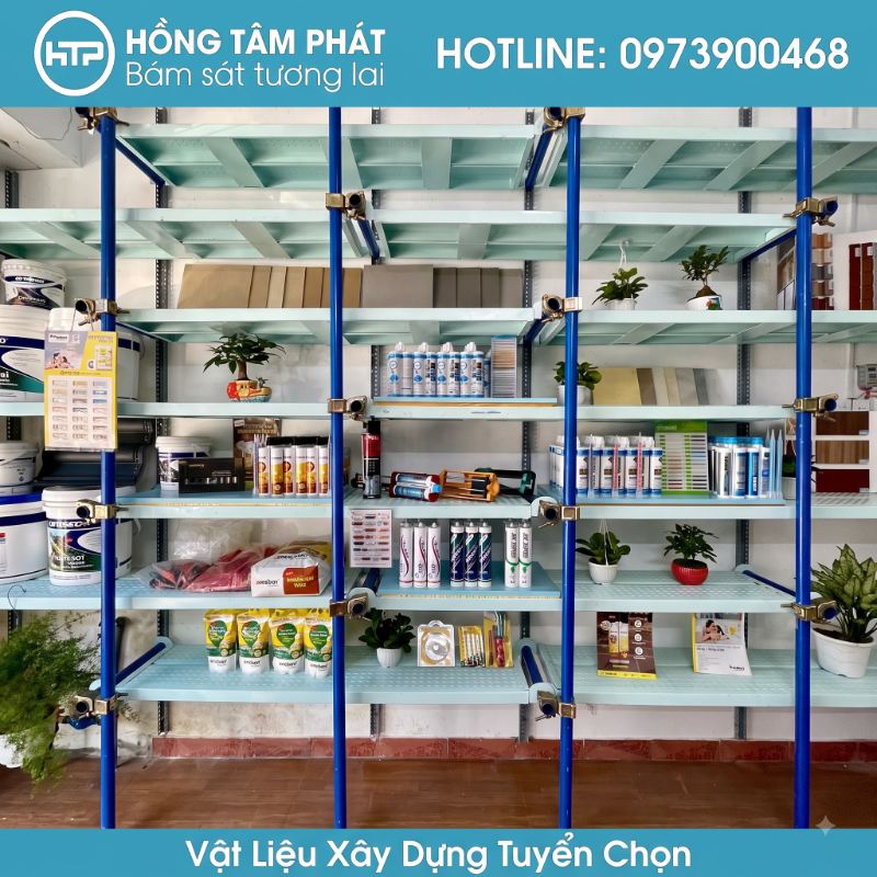 HTP vận hành Tổng Kho Keo Silicone quy mô lớn với đầy đủ các thương hiệu.