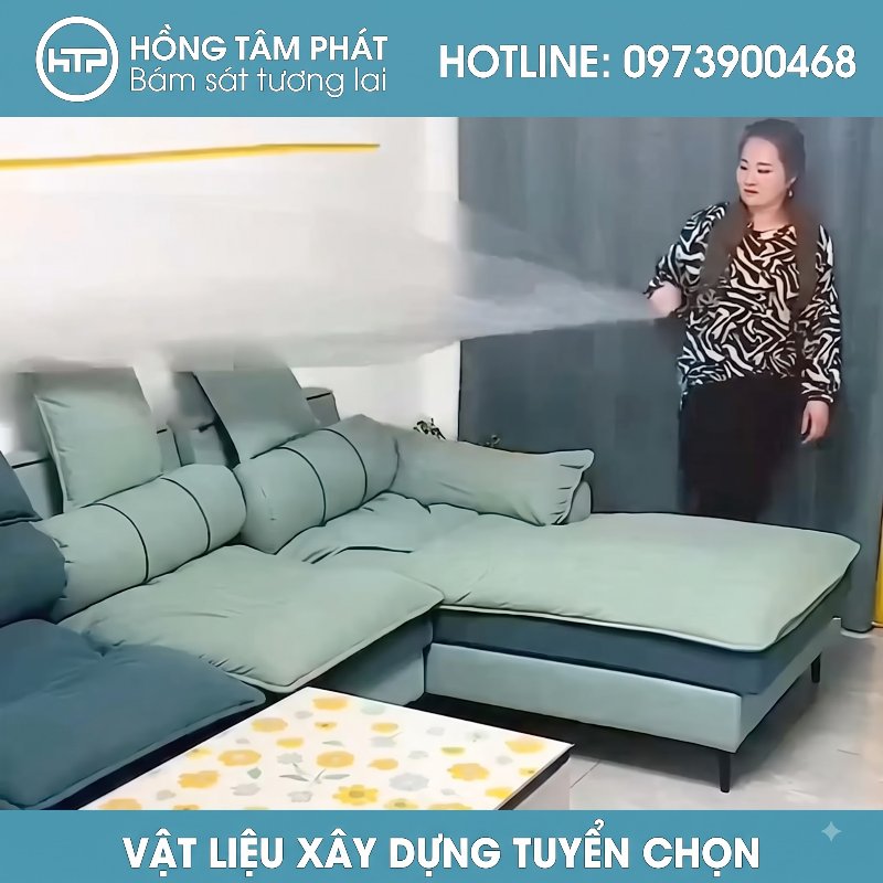 Đội thợ sơn nhà luôn tin dùng Màng nilon che bụi để che chắn đồ gỗ sang.