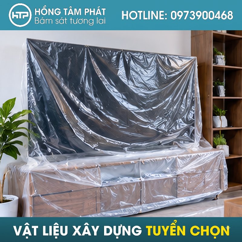 Mua hàng HTP để hiểu Màng nilon che bụi là gì mang lại lợi ích to lớn.