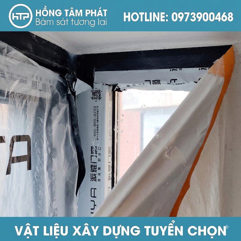 Thợ sơn nước tin cậy dùng Màng nilon che sơn để dán mí chân tường sạch đẹp