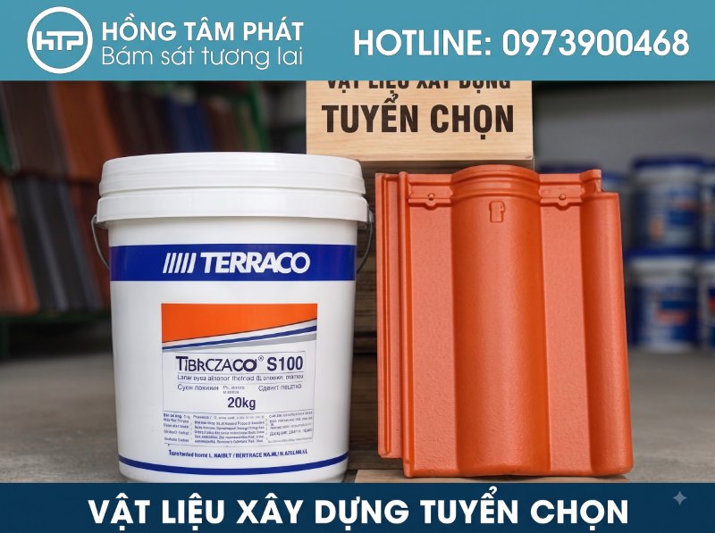Hồng Tâm Phát tư vấn chi tiết Sơn Ngói Terraco Cho Loại Ngói Nào phù hợp.