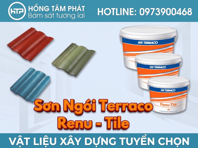 Hotline 0938300468 tư vấn sử dụng Combo Sơn Lót Sơn Phủ Terraco trọn gói.