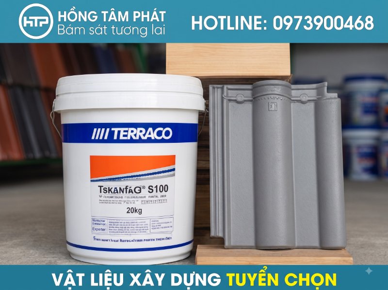 Dịch vụ Sơn Mái Ngói Biệt Thự Bằng Terraco sang trọng và đẳng cấp cao.