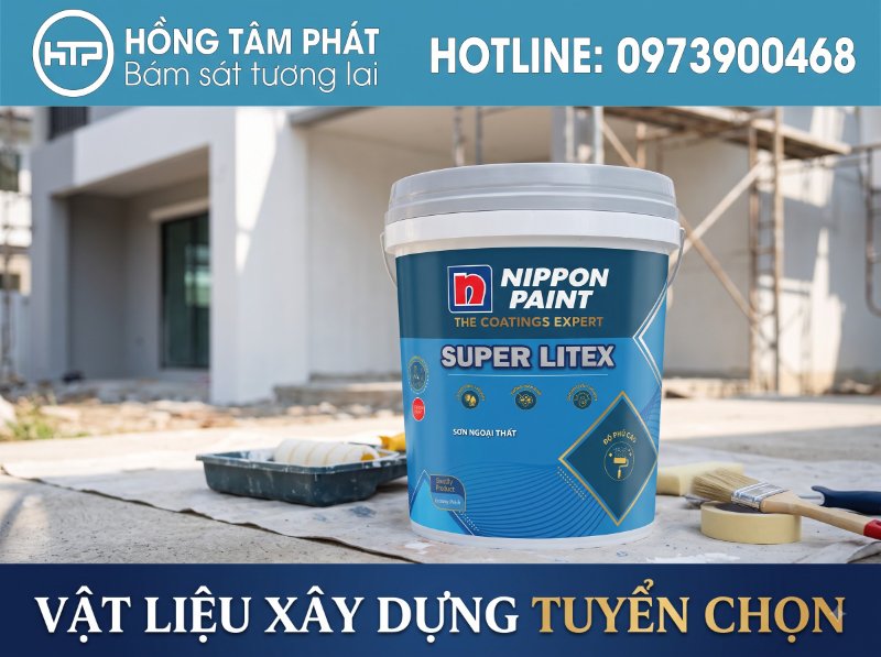 Khả năng kháng kiềm và chống thấm đỉnh cao của dòng sản phẩm sơn ngói Nippon.