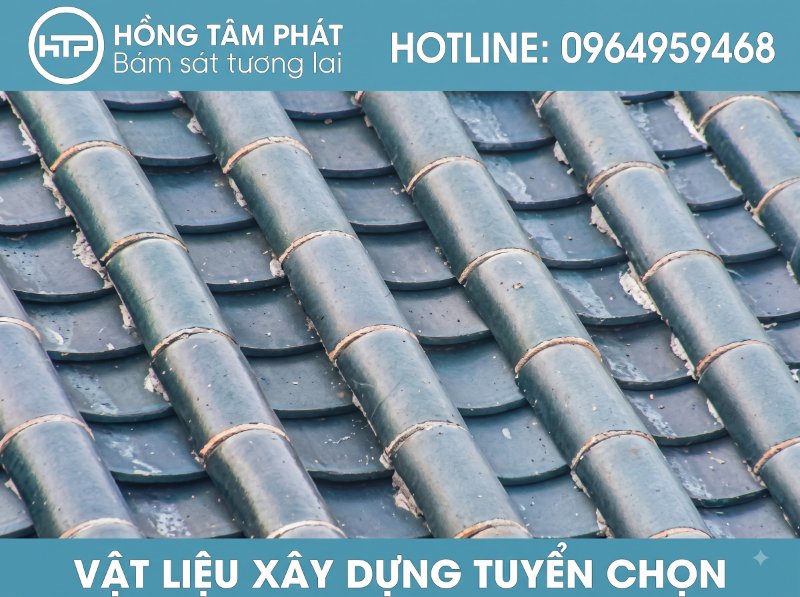 Cam kết độ bền vững chắc và thẩm mỹ đỉnh cao khi thi công ngói âm dương đẹp.