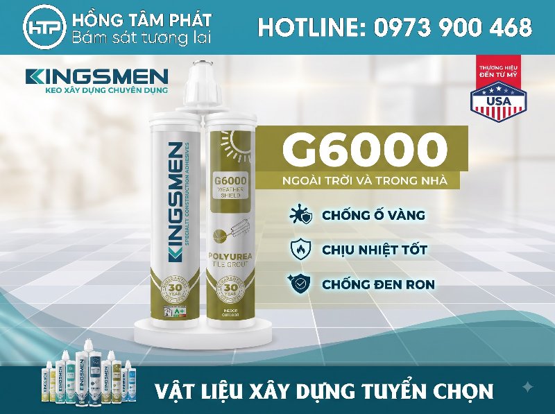 Báo giá Keo ron Kingsmen chống thấm tốt nhất trên thị trường hiện nay.