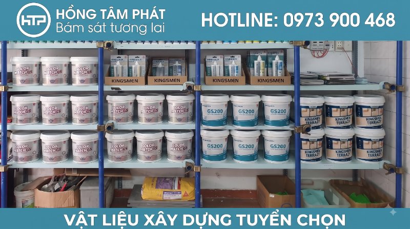 Hướng dẫn tính Keo ron Kingsmen định mức thi công tiết kiệm.