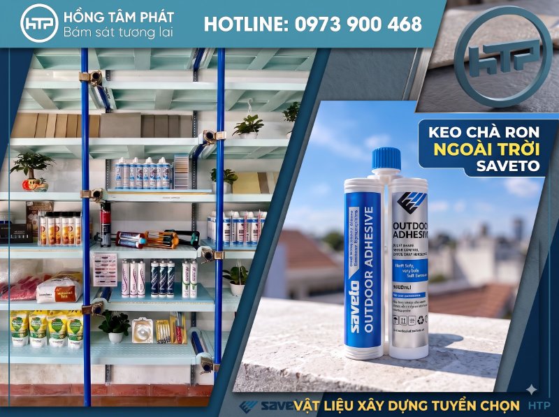 Bảng Keo ron Saveto định mức thi công chi tiết cho đội ngũ thợ thầu.