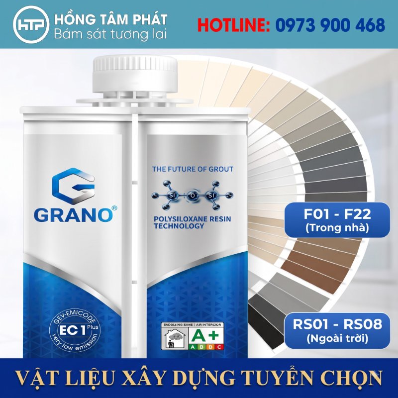 KEO EPOXY GRANO RESIN dòng keo cao cấp chuyên dụng cho thợ chuyên.