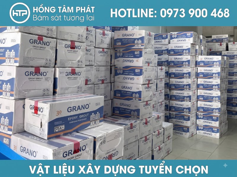 BẢNG MÀU KEO RON GRANO RESIN với hàng chục tông màu thời thượng.