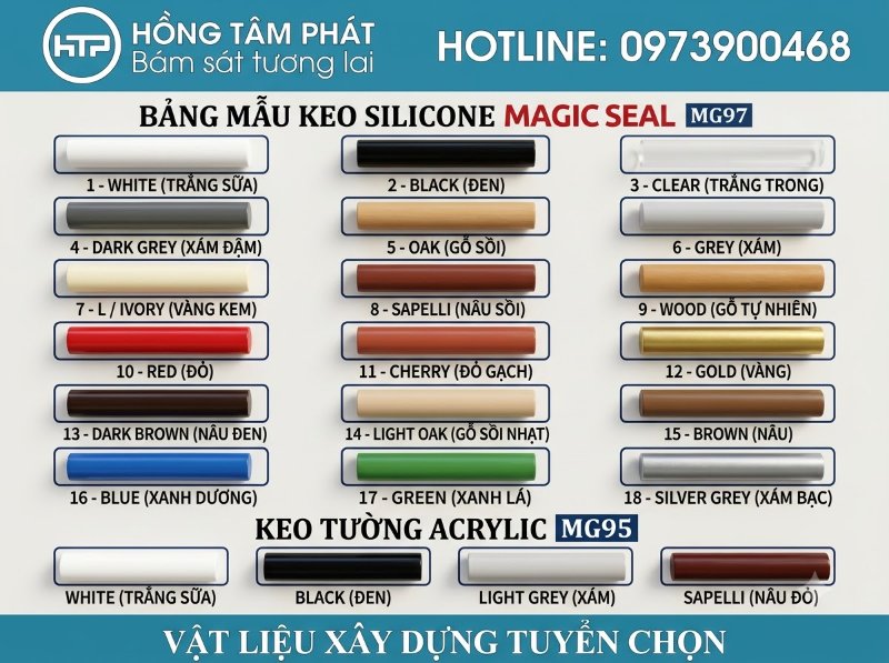 Chống dột mái nhà cực kỳ hiệu quả nhờ dòng silicone màu đỏ gạch chịu thời tiết.