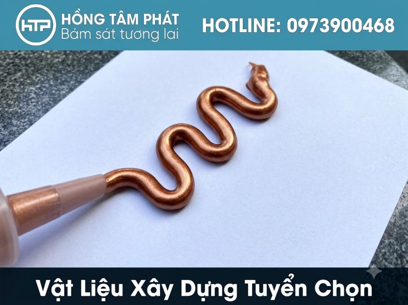 Độ bền màu vượt trội của silicone màu nâu đỏ thách thức mọi điều kiện thời tiết.