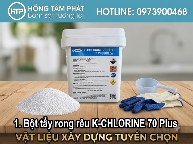 Tham khảo bảng hóa chất tẩy rong rêu giá bao nhiêu chính hãng mới nhất hôm nay.