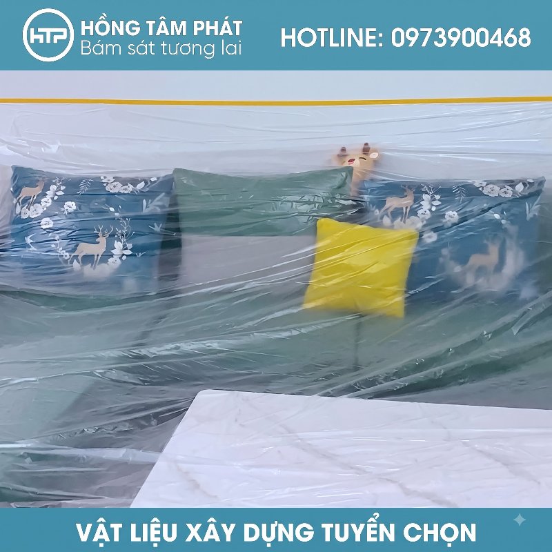 Chi phí đầu tư Màng che bụi nội thất cực thấp nhưng mang lại hiệu quả cao.