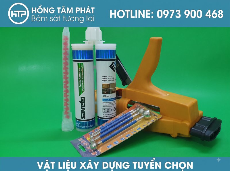 Keo epoxy Saveto chịu lực và chịu nhiệt cực kỳ vượt trội theo thời gian.