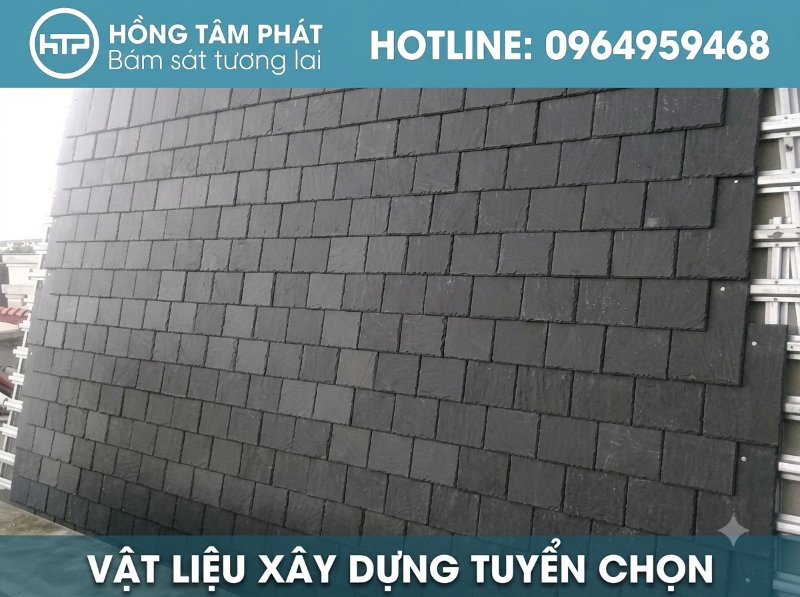 Địa chỉ chuyên thi công ngói vuông đẹp uy tín cho các công trình nhà ở, biệt thự.