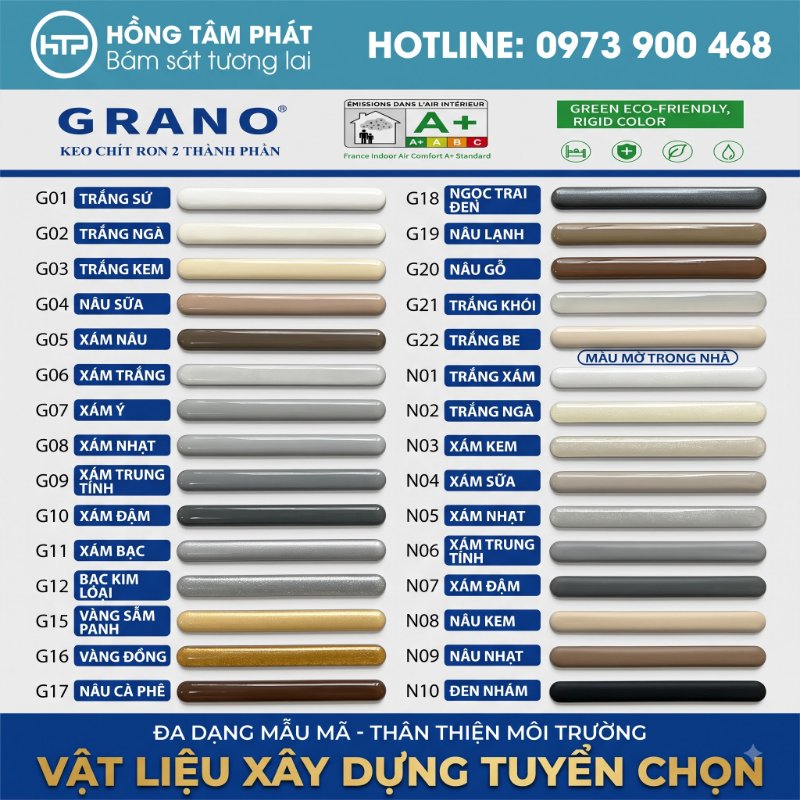 Hợp tác cùng Tổng Đại Lý Keo Epoxy 2 Thành Phần Grano uy tín nhất.