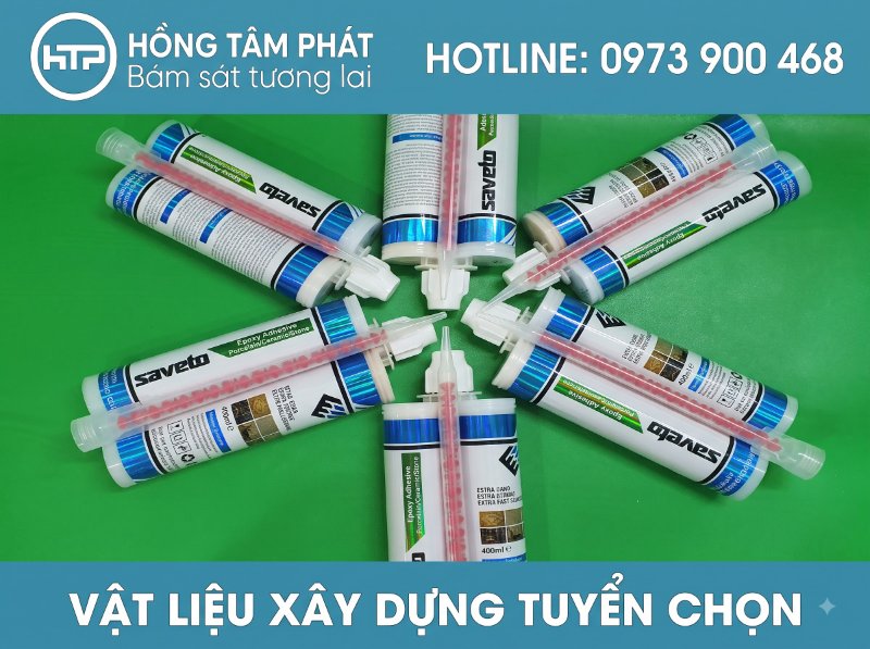 Lựa chọn màu sắc dễ dàng qua bảng màu keo ron Saveto phong phú sắc nét.