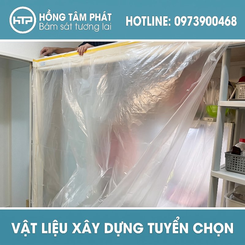 Mua Màng nilon che bụi vệ sinh tại kho HTP đảm bảo giá mềm không qua trung gian.