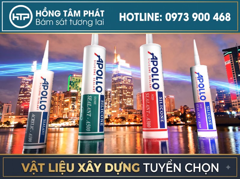 Khả năng chống thấm và ngăn ẩm mốc hiệu quả của silicone màu ivory cao cấp.
