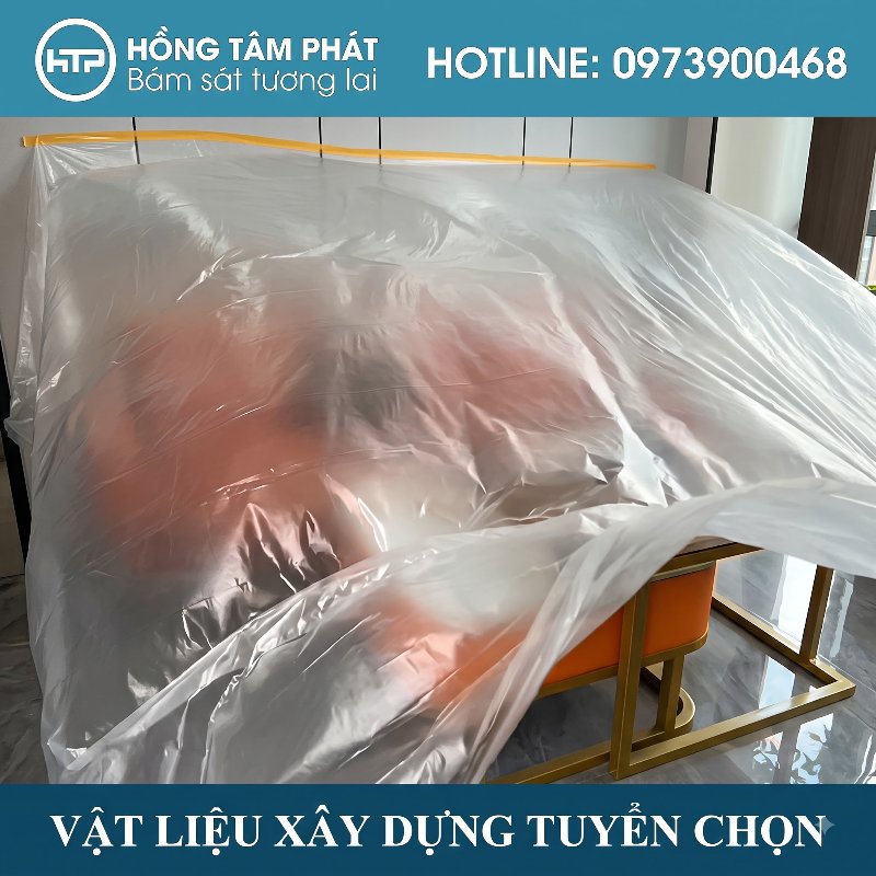 Giữ trọn vẻ đẹp đồ dùng trong nhà nhờ lớp che chắn từ Màng che bụi nội thất.