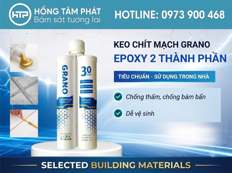 Khám phá Tổng Nguồn Keo Epoxy 2 Thành Phần Grano chính hãng giá tốt.