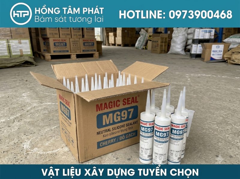 Màu sắc đồng điệu hoàn hảo của silicone màu đỏ gạch cho các công trình lợp ngói.
