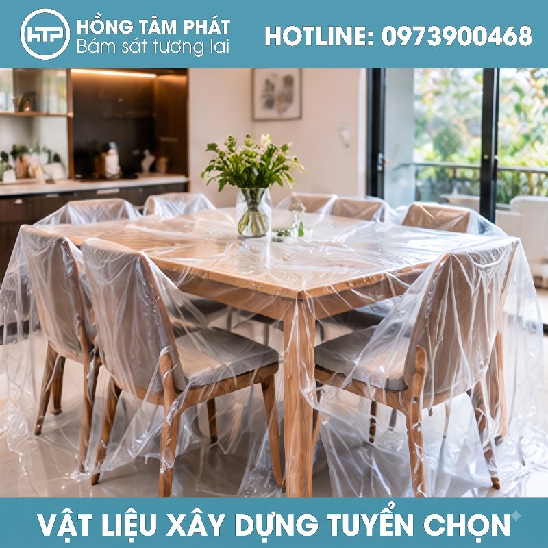 Hồng Tâm Phát giải đáp Màng nilon che bụi là gì và cách sử dụng chuẩn.
