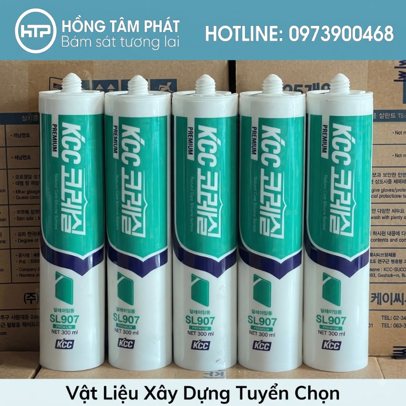 Đội thầu xây dựng tín nhiệm Đại Lý Keo Silicone KCC nhờ chất lượng vượt trội.