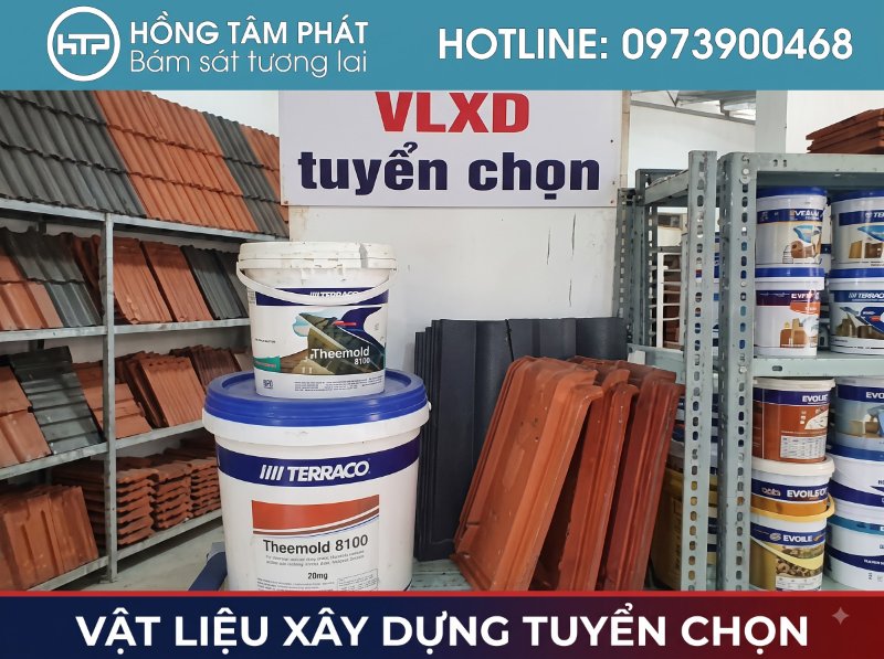 Hồng Tâm Phát chuyên thi công Sơn Mái Ngói Biệt Thự Bằng Terraco uy tín.