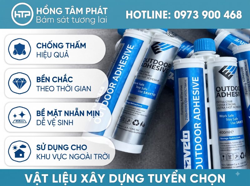 Tải ngay bảng màu keo ron Saveto mới nhất cho dự án nhà ở của bạn.