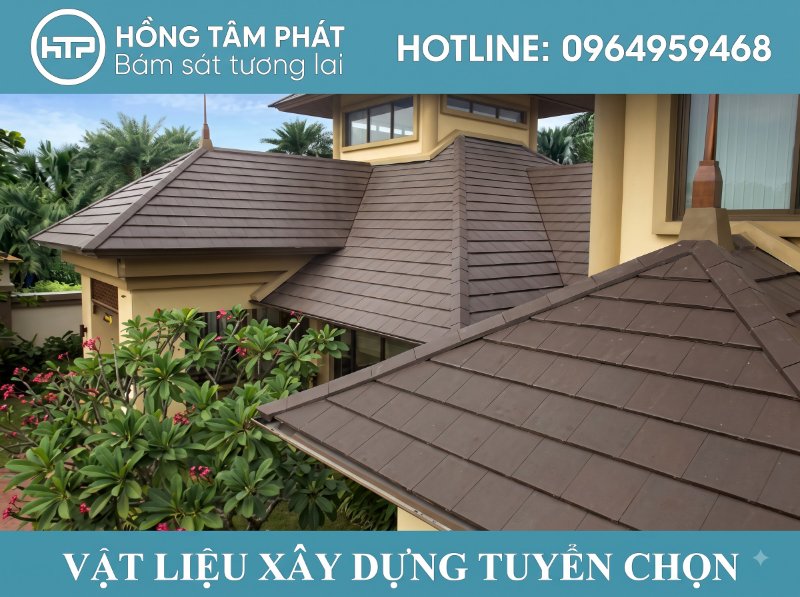 Nhận tư vấn và thiết kế thi công ngói phẳng đẹp phù hợp phong thủy ngôi nhà bạn.