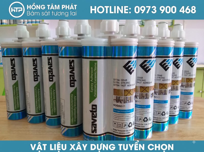 Bảng màu keo ron Saveto với hàng chục tông màu thời thượng nhất nay.