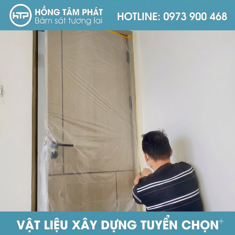 Khách hàng tin dùng Nilon che bụi khi sơn nhà cho mọi dự án cải tạo mới.