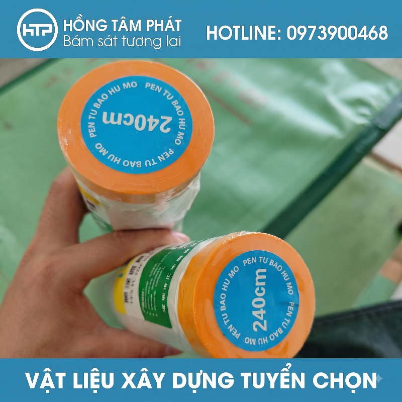 Sử dụng Màng bọc PE chống bụi bảo vệ hàng hóa khỏi ẩm mốc và nước mưa ngấm.