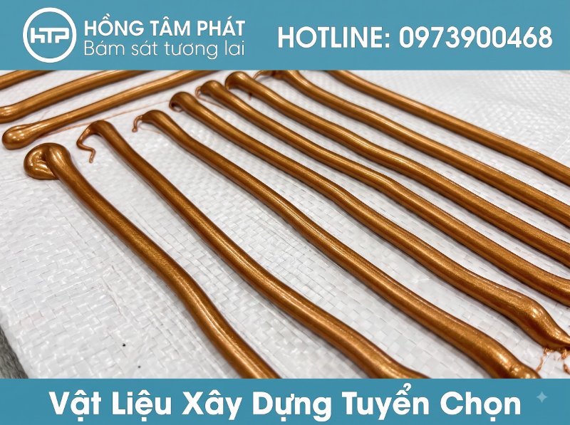 Phân phối silicone màu chính hãng, đảm bảo độ bền màu lâu dài theo thời gian.