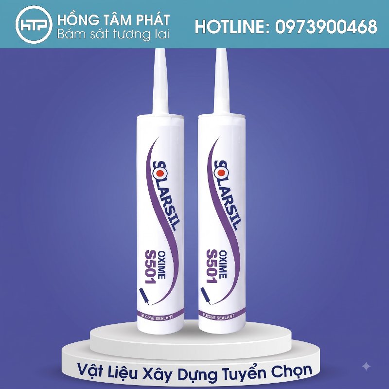 HTP trở thành Đại Lý Keo Silicone Solarsil quen thuộc của thợ thi công nhôm.