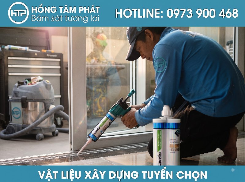 Thi công nhanh chóng cùng dòng Keo ron Saveto trong nhà chuyên dụng.