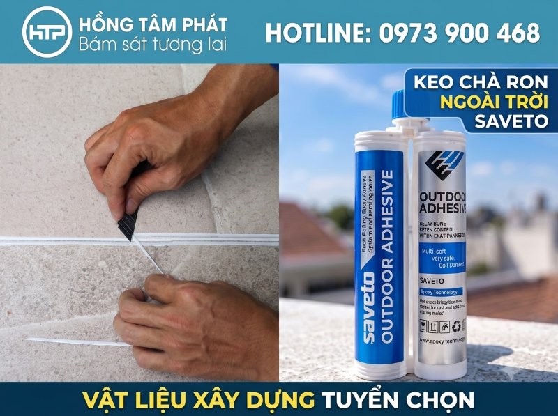 Keo ron Saveto ngoài trời chống co ngót khi thời tiết thay đổi đột ngột.