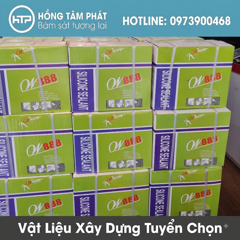 Tổng Kho Keo Silicone luôn có sẵn hàng vạn tuýp keo phục vụ các dự án lớn.