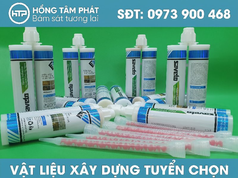 Keo ron Saveto bám dính siêu chắc chắn trên mọi bề mặt vật liệu gạch.
