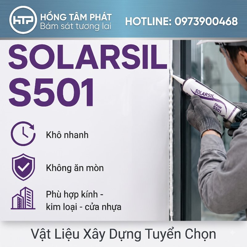 Đại Lý Keo Silicone Solarsil tư vấn tận tình quy trình bắn keo chuẩn xác nhất.
