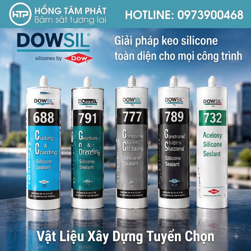 Trải nghiệm dịch vụ chuyên nghiệp tại Tổng Kho Keo Silicone Dowsil miền Nam.