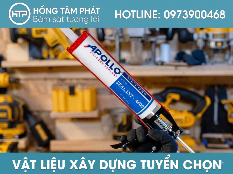 Cung cấp silicone màu ivory chất lượng cho thợ thi công nội thất và thợ mộc.